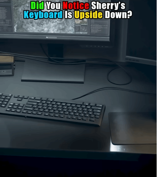 生化危机9雪莉汇报工作时键盘颠倒,是失误还是彩蛋?